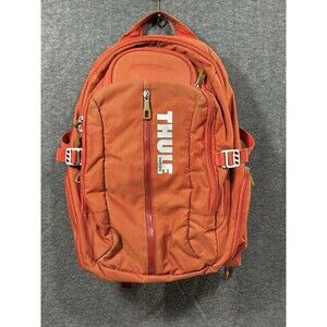 Thule Sweden Crossover Orange Computer Travel Laptop Padded Hike Camp Backpack